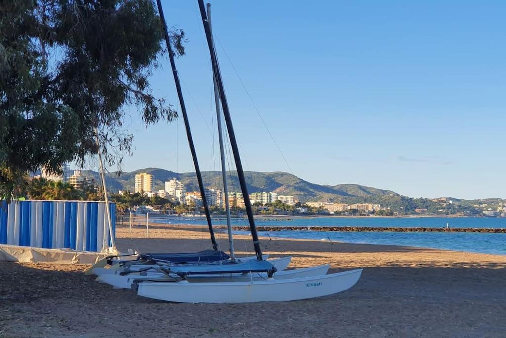 Apartament Incredible Seafront With Sunrise And Sunset Views Benicàssim Zewnętrze zdjęcie