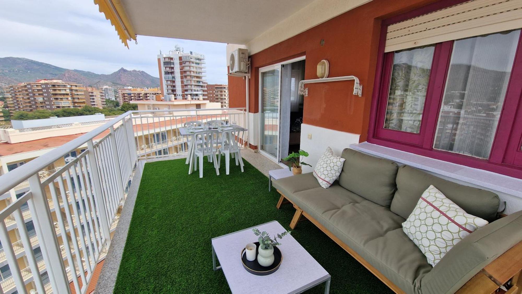 Apartament Incredible Seafront With Sunrise And Sunset Views Benicàssim Zewnętrze zdjęcie