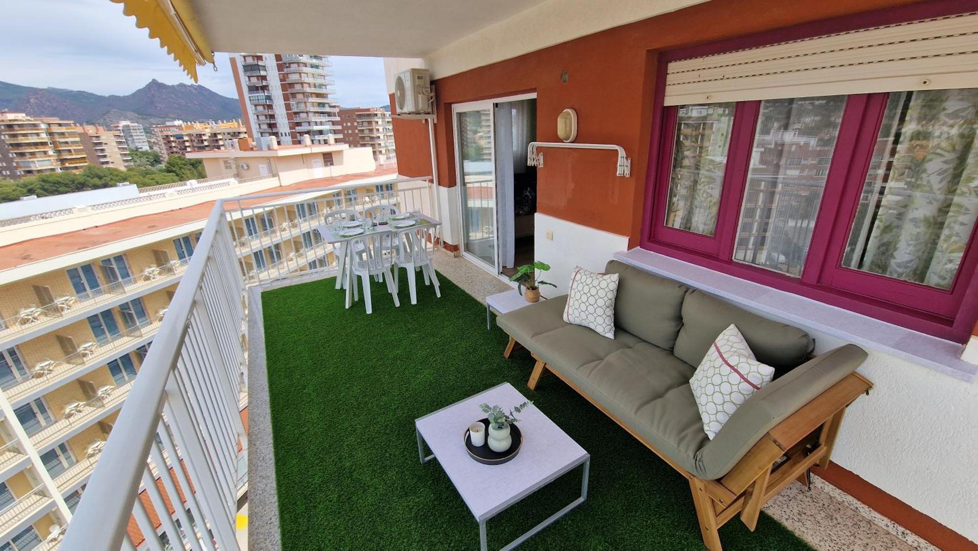 Apartament Incredible Seafront With Sunrise And Sunset Views Benicàssim Zewnętrze zdjęcie